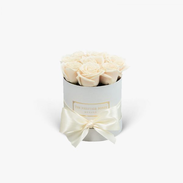 Mini | Fehér rózsa - világos box