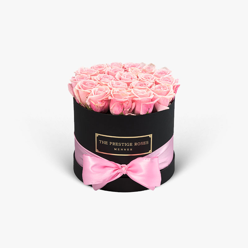 Henger | Pink rózsa - sötét box