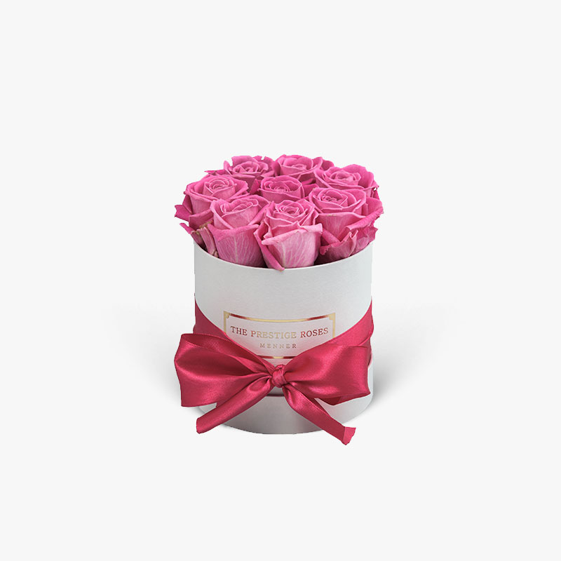 Mini | Magenta rózsa - világos box